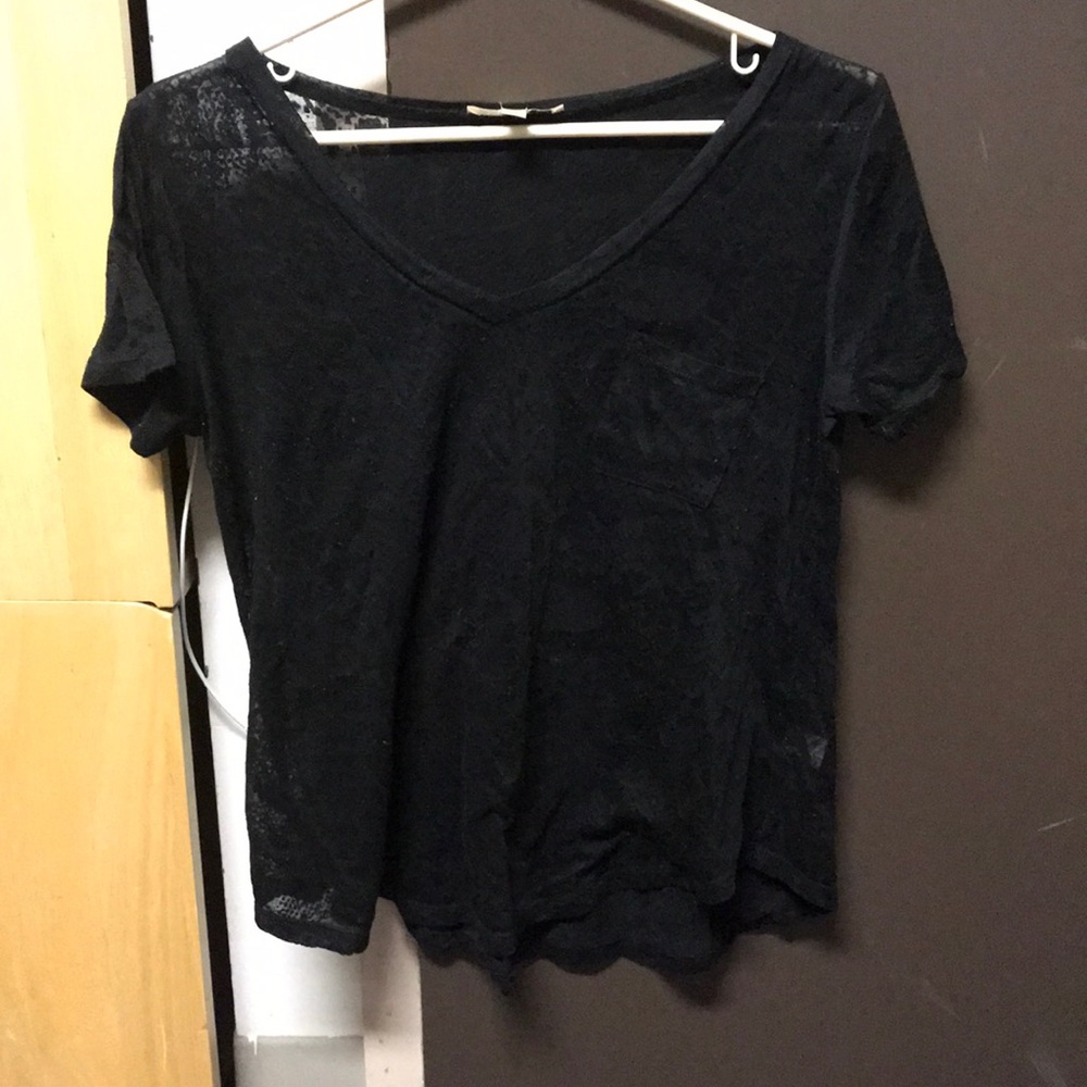 See-through shirt